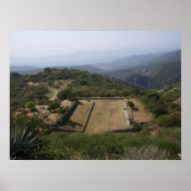 Central Mexico Mayan Style Ball Court Posters