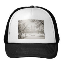 Central Park - Beautiful Winter Snow Trucker Hats