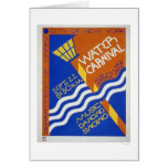 Central Park Carnival 1936 WPA Greeting Cards