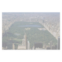 Central Park from the south, New York City, USA Stationery