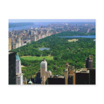central park post cards