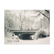 central park postcard