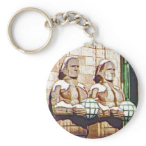 Central Railway Station, Helsinki Key Chains
