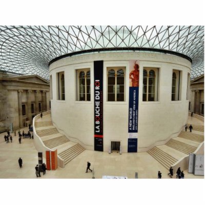 Centre Court Of The British Museum In London Engla Photo Sculpture by lifesphere