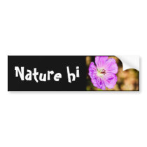 centre of a beautiful stormy past bumper sticker