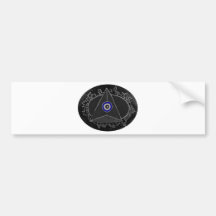 Centre of Power Bumper Sticker