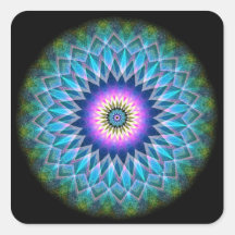 Centre Point Kaleidoscope Sticker