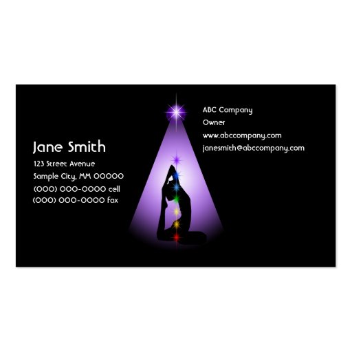 Centred Business Card