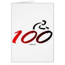 Century bike ride cards