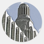 Century Building, Melbourne Round Sticker