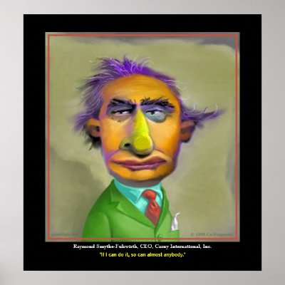 CEO, Carny International Print by goodposter
