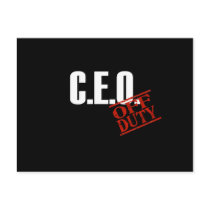 CEO DARK POST CARDS