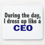 CEO During The Day mousepads