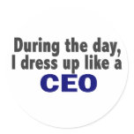 CEO During The Day stickers