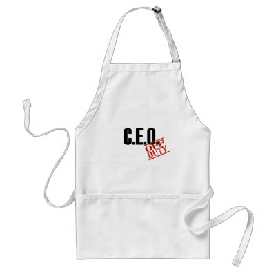 CEO LIGHT APRONS by NotWorking