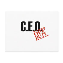 CEO LIGHT POSTCARD