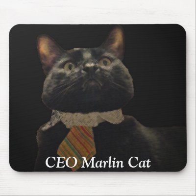 CEO Marlin Cat Mouse Pads by aboveparr