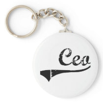 Ceo Professional Job Keychain
