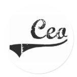 Ceo Professional Job stickers