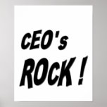 Ceos Rock! Poster Print