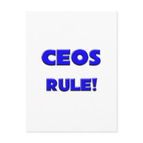 Ceos Rule! Postcard