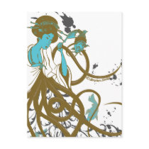 Cephalopod Sushi Postcards