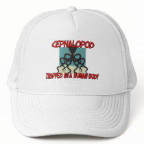 Cephalopod trapped in a human body hats