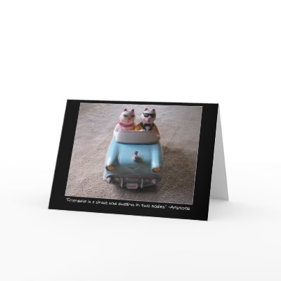 Ceramic Cats Greeting Card by orsobear