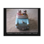 Ceramic Cats Post Card