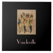 Ceramic Tile - Vintage Vaudeville