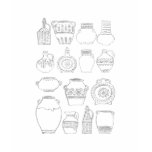 Ceramic wine pots t-shirts