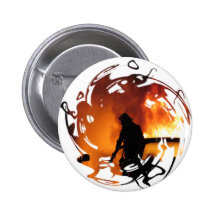 Cercle des flammes pin's