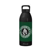 Cercle vert de Yosemite Bouteilles D'eau Réutilisables