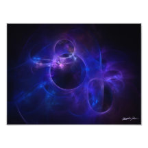 Cercles bleus et pourpres photographies