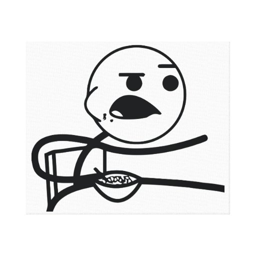Cereal Guy Canvas Prints
