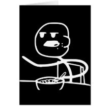 Cereal Guy Card