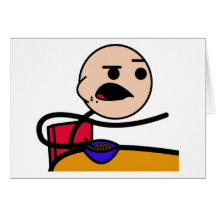 Cereal Guy in Colour! Greeting Card
