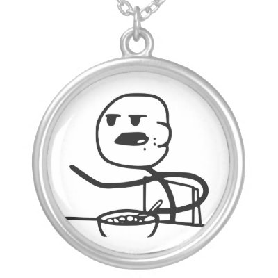 Cereal Guy Necklace by coolgiftshop