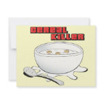 cereal killer custom invitations