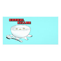 cereal killer photo card