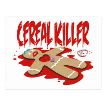 Cereal Killer Post Card