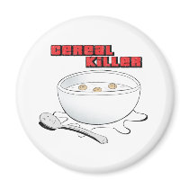 cereal killer refrigerator magnet