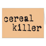 Cereal Killer Shirts & Gifts Card