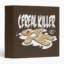 Cereal Killer Vinyl Binder