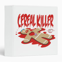 Cereal Killer Vinyl Binder