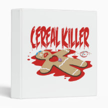 Cereal Killer Vinyl Binders
