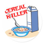 cereal serial killer sticker