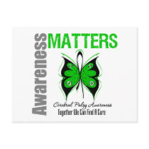 Cerebral Palsy Awareness Matters Postcards