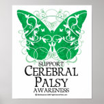 Cerebral Palsy Butterfly posters