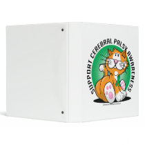 Cerebral Palsy Cat 3 Ring Binder